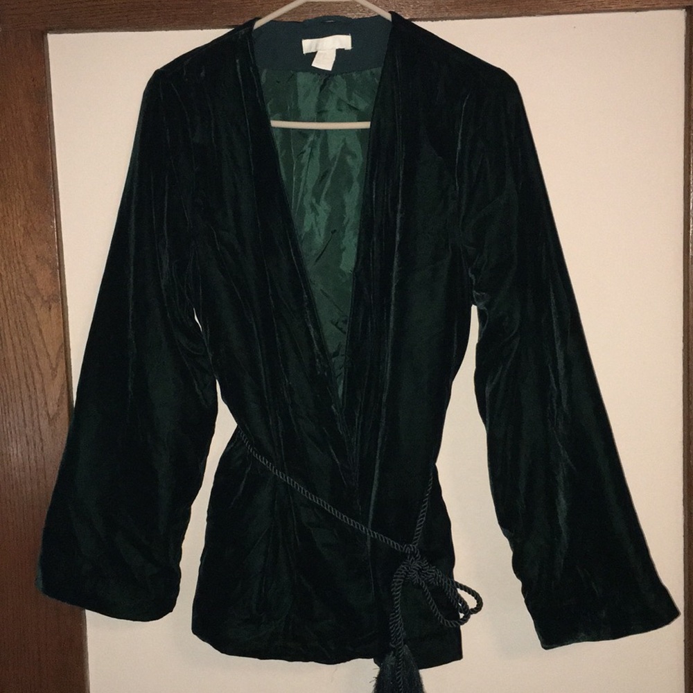 Velvet jacket